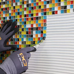 PCI Flexcoll: suitable for all substrates and all laying materials