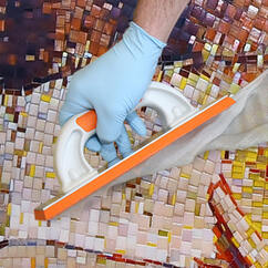 Verfugung mit PCI Durapox Premium Harmony