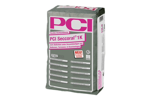 PCI Seccoral 1K in neuer Premiumqualität: Noch mehr Verarbeitungskomfort beim Abdichten