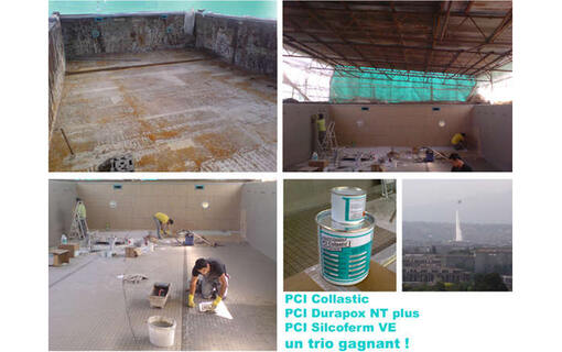 Piscine métallique à Genève