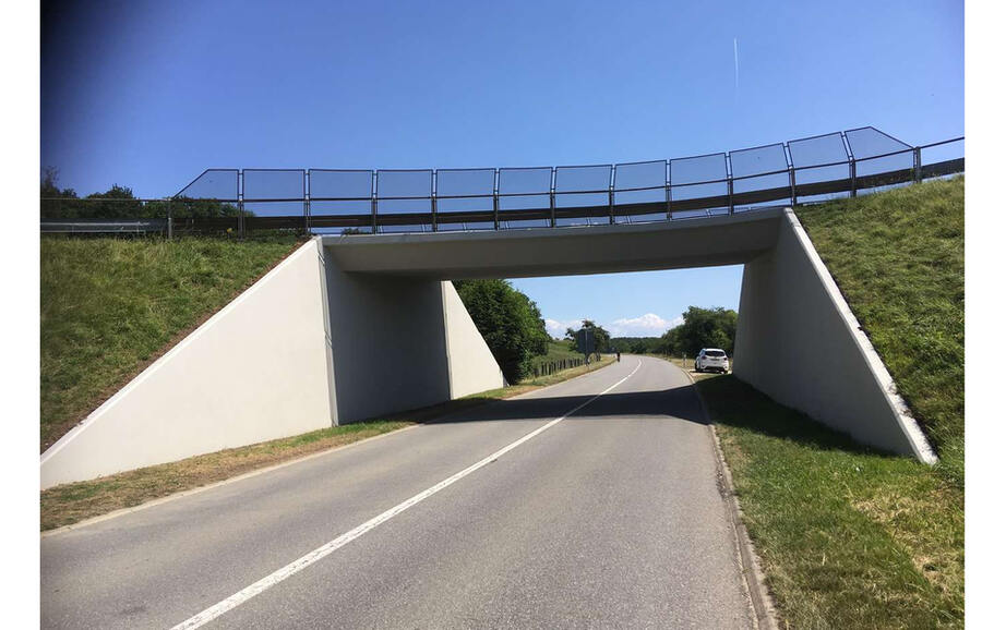 Brücke in der Gemeinde Croy (VD)