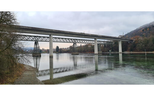 Sanierung Rheinbrücke Hemishofen