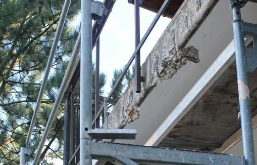 Betonsanierung an Balkonen